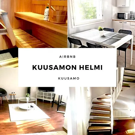 アパート Kuusamon Helmi, Sauna, Parveke, Terassi